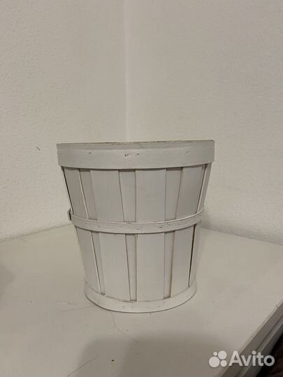 Кашпо для цветов деревянное