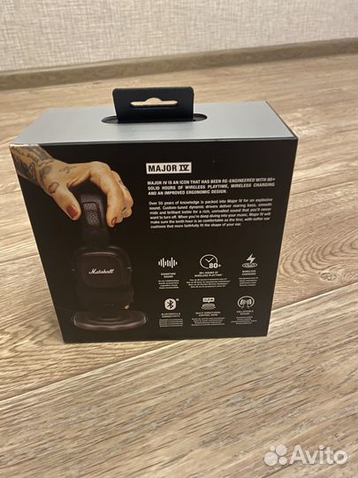 Беспроводные Marshall Major IV bluetooth Новые