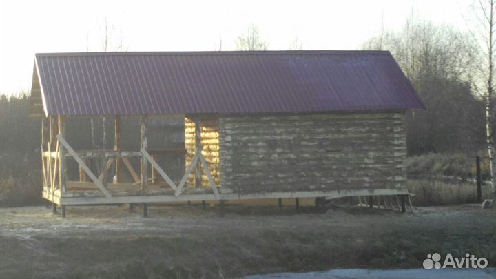 Срубы бань,домов