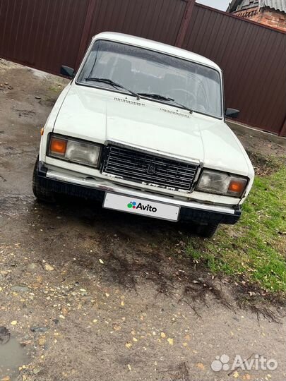 ВАЗ 2107 1.5 МТ, 1995, 60 000 км