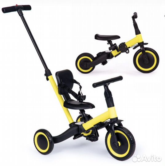 Новый детский беговел- велосипед 4 в 1