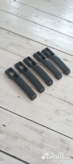 Карбоновые накладки ручек Гелендваген/ Gelendwagen