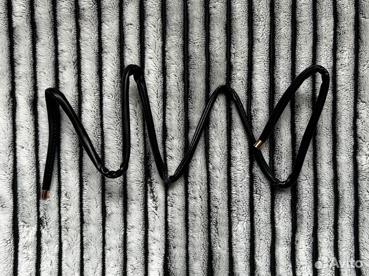 Гибкая лента для волос из экокожи