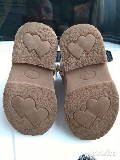 Ботинки на девочку 21 размер