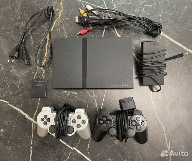 Sony playstation 2 ps2 slim прошитая
