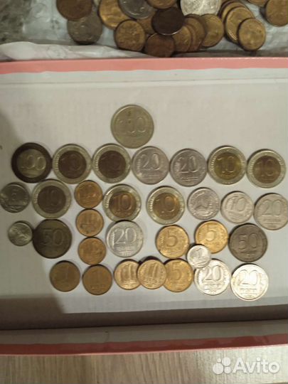 Монеты России 90х