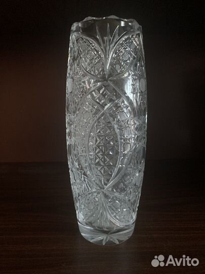 Ваза хрусталь