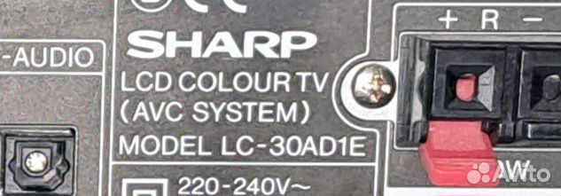 Тюнер для телевизора sharp lc-30ad1e