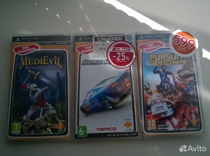 Игры для PSP (новые, в заводской упаковке)