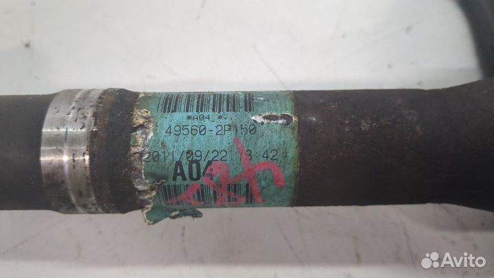 Полуось Hyundai Santa Fe, 2012