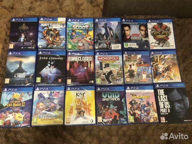 Sony PS4 редкие