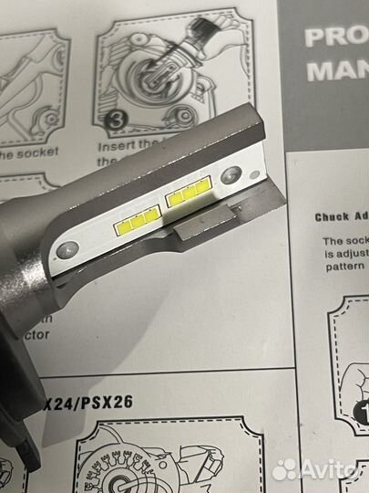 Светодиодные лампы головного света LED h4