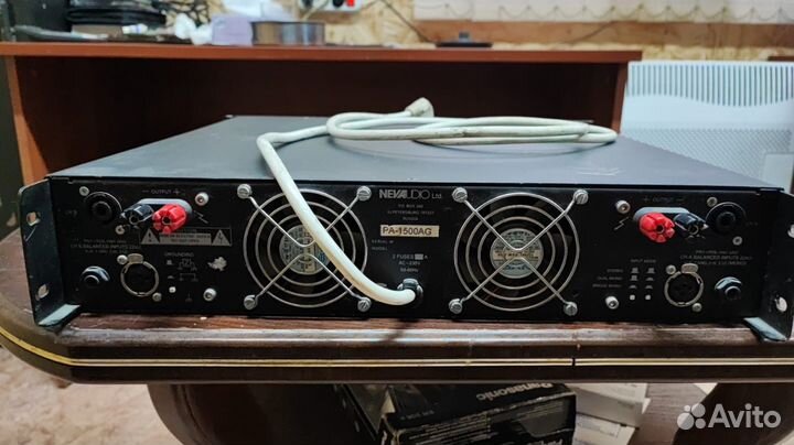 Усилитель звука neva audio PA1500AG и MA1900AG