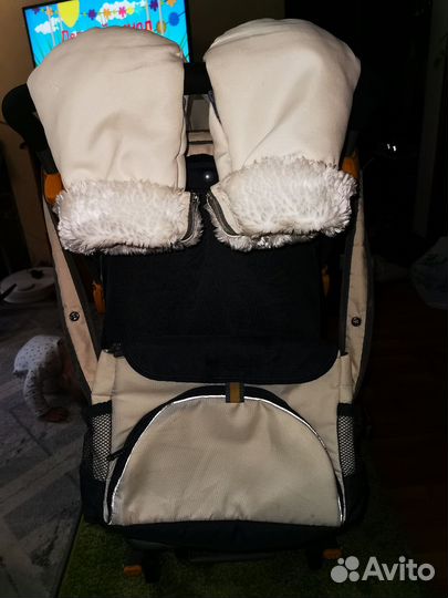 Санки коляска nika