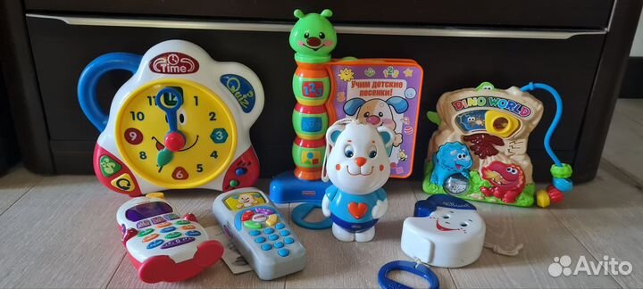 Развивающие игрушки Fisher Price и пр