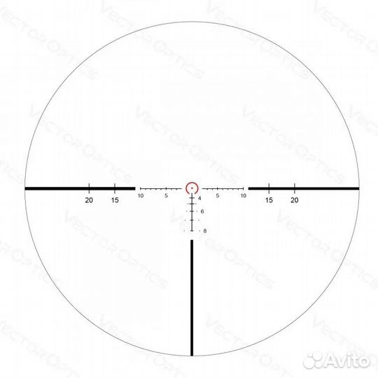 Vector Optics Continental 1-6x24 Tactical, BDC VEC