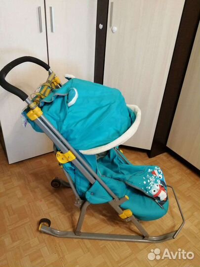 Коляска санки