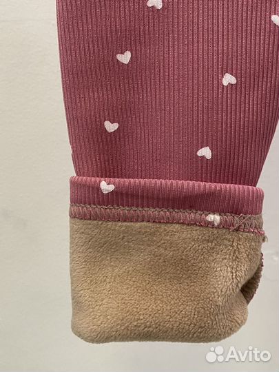 Лосины теплые для девочки 86 92