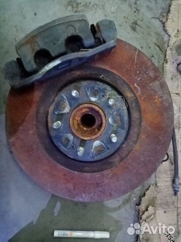 Кулак передний левый в сборе Киа Соренто Прайм юм