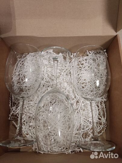 Набор бокалов новый