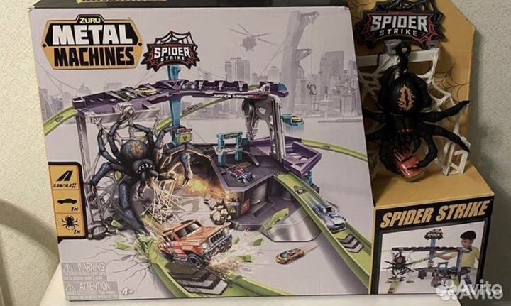Новый Трек zuru metal machines Spider Strike