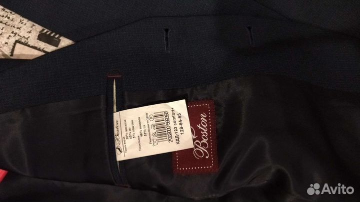 Брюки,Школьный костюм для мальчика 128 синий