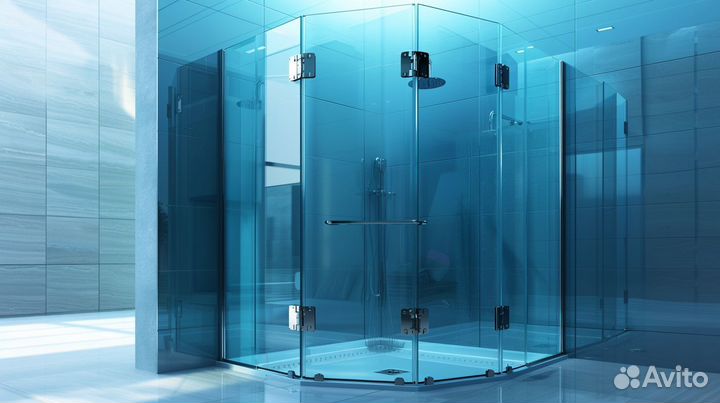 Стеклянные ограждения для ванной