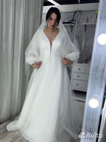 Свадебное платье 48,50,52