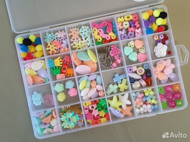 Набор бусин для детского творчества