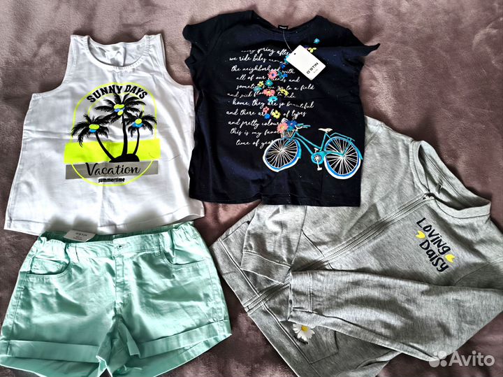 Летние новые вещи на девочку