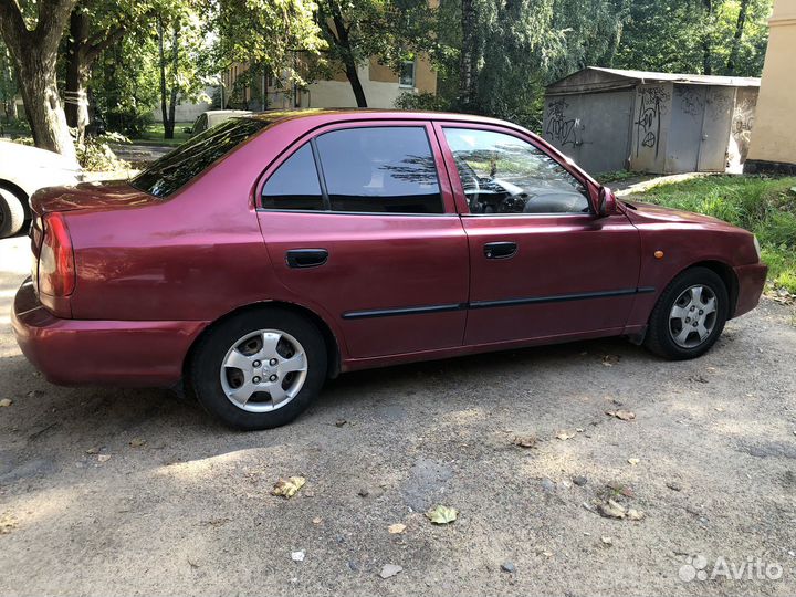 Hyundai Accent 1.5 МТ, 2004, 575 206 км