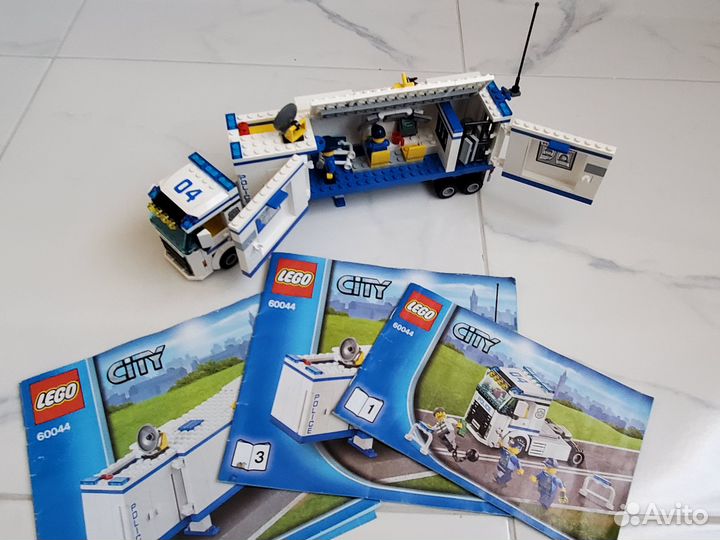 Lego City Выездной отряд полиции 60044