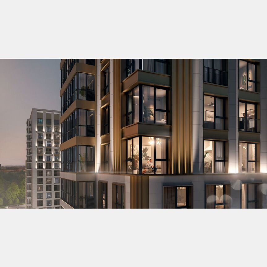 2-к. квартира, 61,6 м², 2/18 эт.