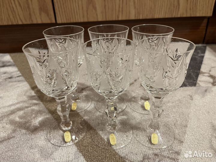Хрустальные бокалы(ГДР)