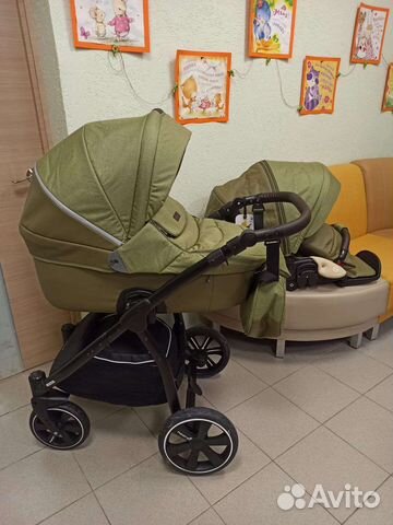 Новая коляска Noordi Fjordi Melange 2 в 1. Экокожа