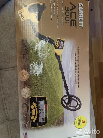 Металлоискатель garrett ace 300i