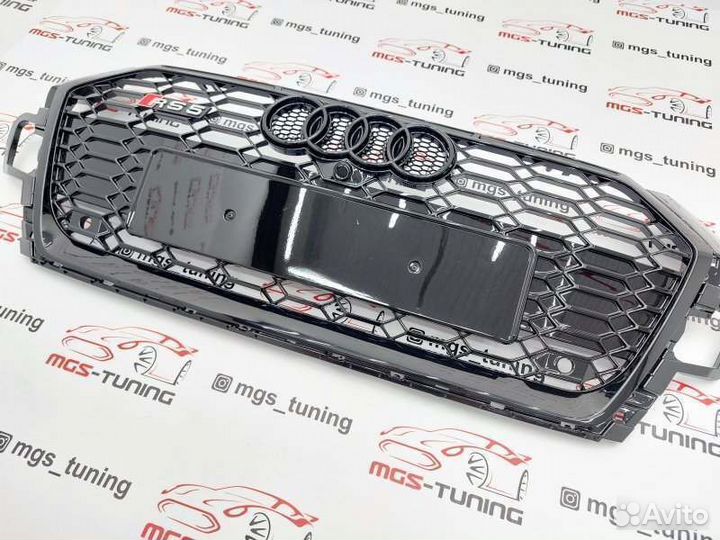 Решетка в стиле RS5 #3 для Audi A5 2019-2021