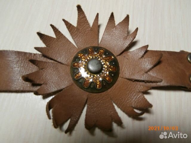 Браслет из натуральной кожи