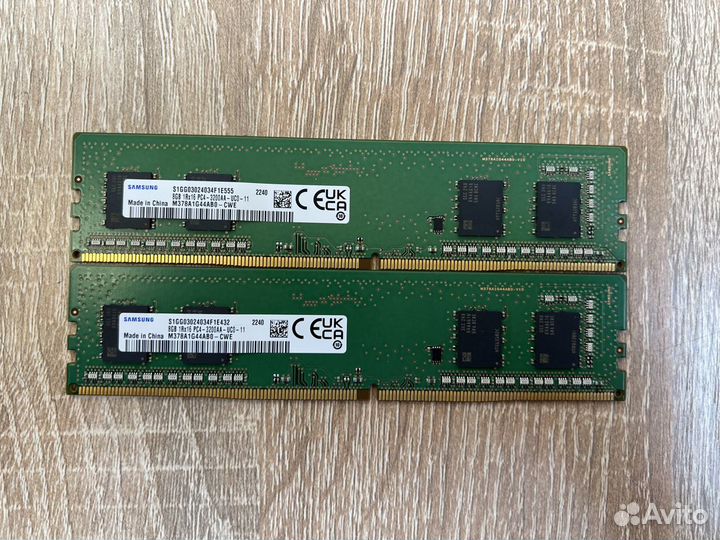 Samsung DDR4 2x8Gb 3200 мгц