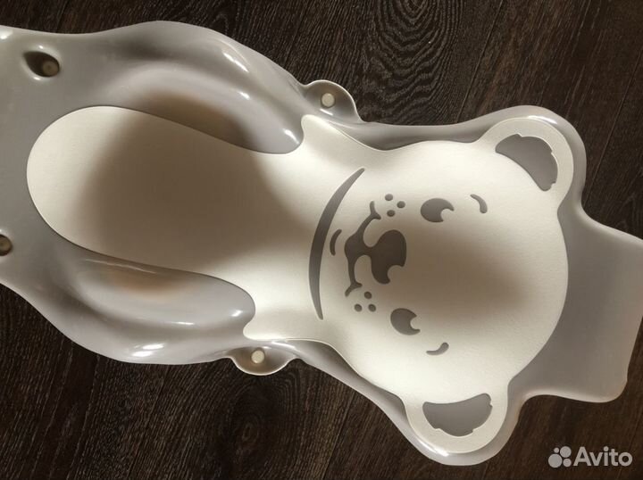 Горка для купания Okbaby Buddy, цвет: светло-серый