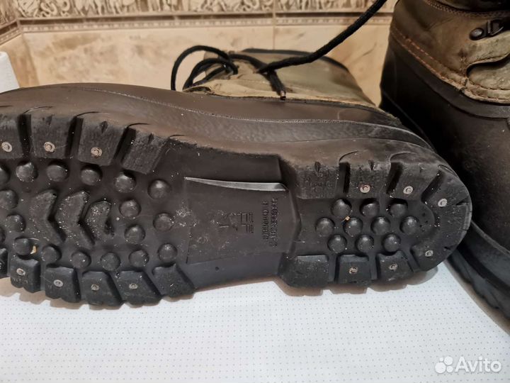 Сапоги для зимней рыбалки с шипами
