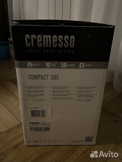 Кофемашина капсульная Cremesso Compact One