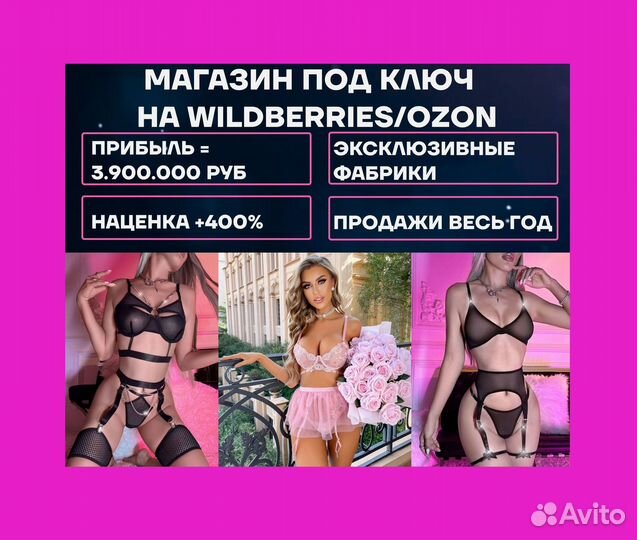 Магазин на Wildberries под ключ. Доход 1.8 млн р