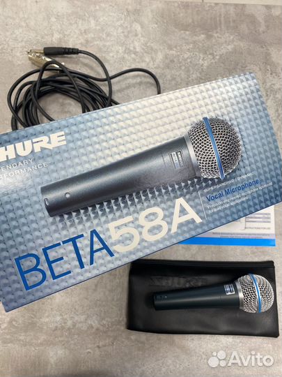 Динамический микрофон Shure Beta 58A