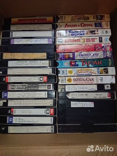Видеокассеты vhs