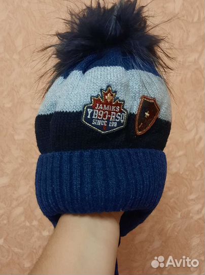 Шапка зимняя для мальчика