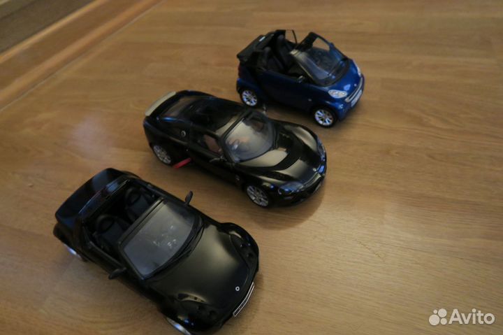 Модели 1:18 Smart Lotus kyosho AutoArt minichamps