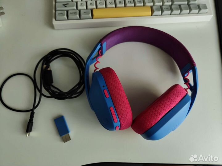 Игровые беспроводные наушники Logitech G435