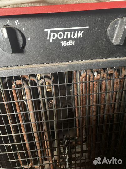 Тепловентилятор электрический 380В