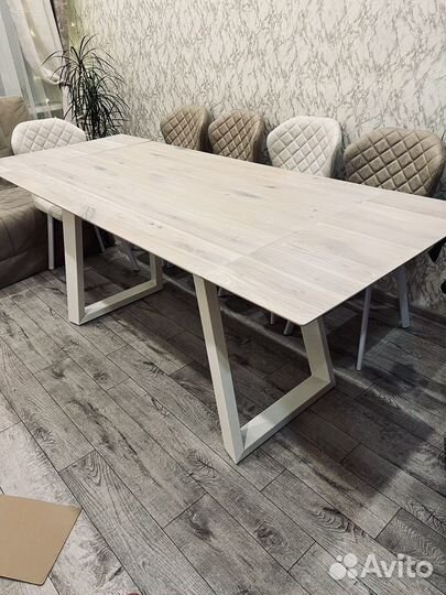 Стол из массива дуба